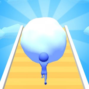 Snowball Rush 3D Online Arcade Game