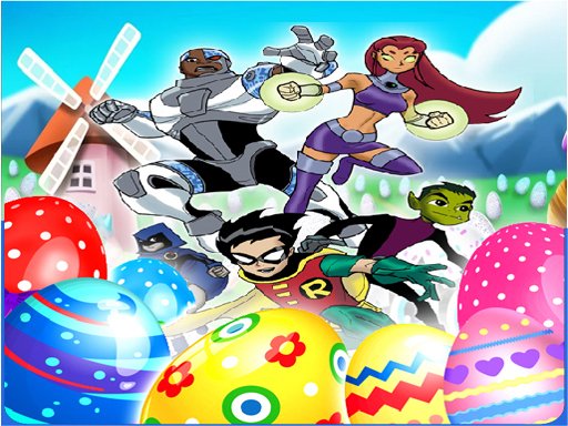 Teen Titans Go! Easter Egg Match