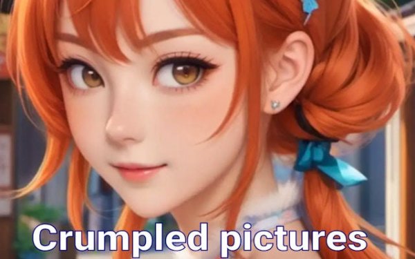 Crumpled Pictures - Puzzle Relaxation Online Game