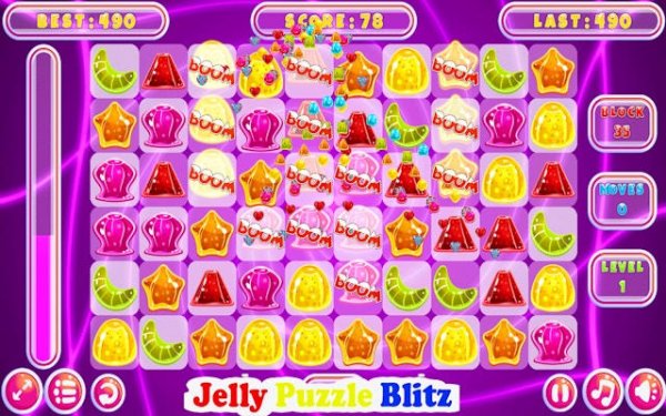Jelly Puzzle Blitz: Match & Pop Online Game
