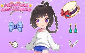 Princess Doll Dress Up Beauty: Fashion Makeover Game Online