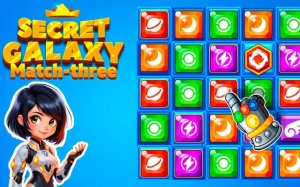 Secret Galaxy: Cosmic Match 3 Puzzle Adventure Online Game