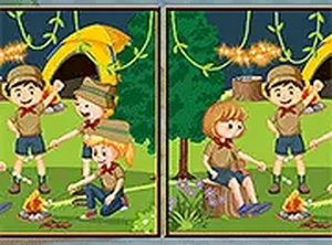 Outdoor Find the Change Puzzle