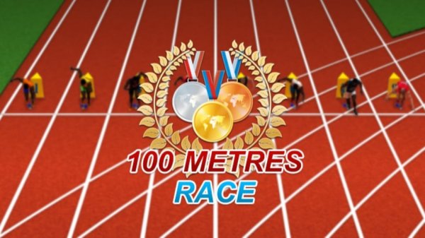 100 Meters Sprint Arcade Game